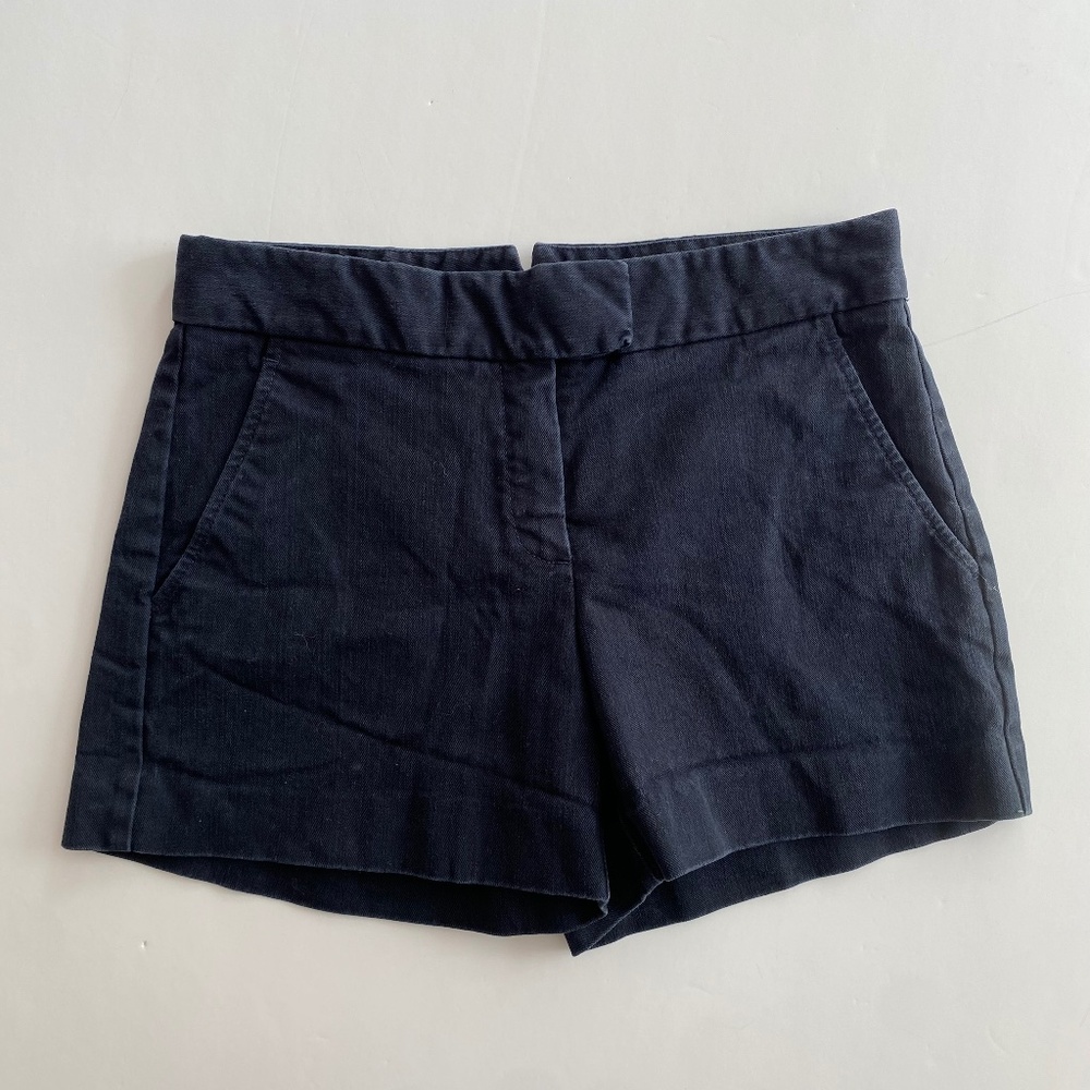 Theory the lynie chic cotton shorts